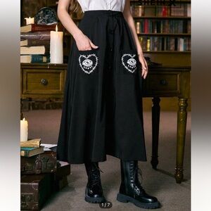Retro style full skirt